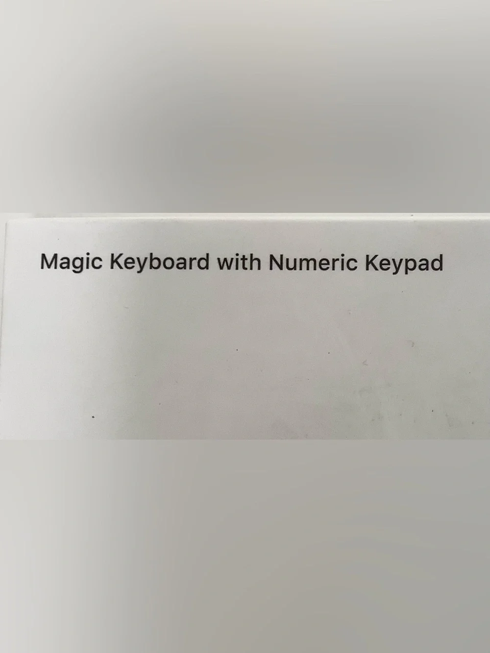 Apple A1843 Wireless Rechargeable Bluetooth Magic Keyboard Numeric Keypad- New